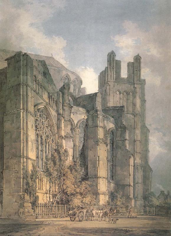 J.M.W. Turner St. Anselm-s Chapel with part of Thomas-a-Becket-s Crown,Canterbury Germany oil painting art